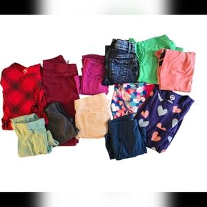 Mixed Kids' Clothing Bundle - Multicolor Tops & Bottoms